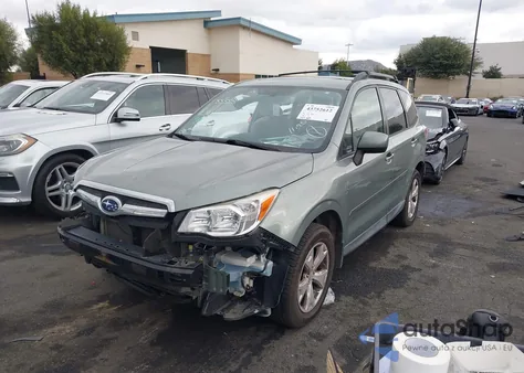 2016 Subaru Forester 2.5I Premium z USA, uszkodzony, nr VIN JF2SJADC7GH418102